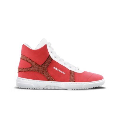 Be Lenka Hifly - Barebarics Sneakers Rood / Wit Heren - BE-860653